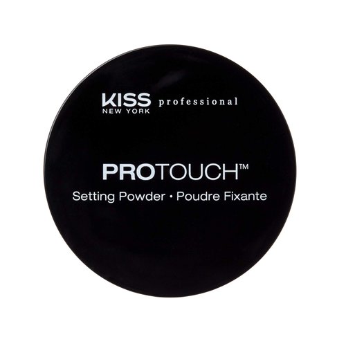 Kiss New York Pro Touch Setting Powder, Loose Setting Powder, Lightweight, Long-Lasting Face Powder Makeup, Controls Oil, Finishing Powder for Medium & Tan Skin Tones (Earth)