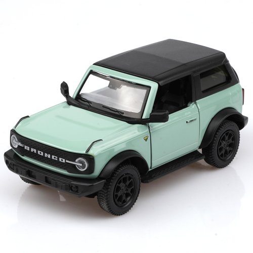 TOKAXI 1/36 Scale Ford Bronco Diecast Car Models,Pull Back Vehicles Bronco Toy Cars,Cars Gifts for Boys Girls （Shelter Green）