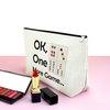 Mahjong Girls Makeup Bag Mahjong Lover Gift Cosmetic Bag Mahjong Gifts Retirement Gifts for Her Funny Gambling Gifts for Women Grandma Mother Birthday Christmas Thanksgiving Gifts Travel Makeup Pouch