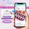 JIMIRE Mink Lashes Fluffy Cat Eye Lashes Wispy 6D Volume False Eyelashes that Look Like Extensions Thick Soft Curly Fake Lashes 7 Pairs Pack