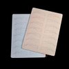 TgoBeauty 7 Pairs Brow Shapes Double Sided Design Eyebrow Spine 6 Nano stroke practice skin Silicone Practice Pad for Permanent Makeup Training (Pink Skin-1pc)