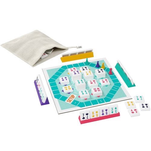 Setup Board Game - an Innovative Twist on Rummy for Fun-Filled Game Nights! Family Strategy Game for Kids & Adults, Ages 8+, 2-4 Players, 25 Minute Playtime, Made by Bezzerwizzer