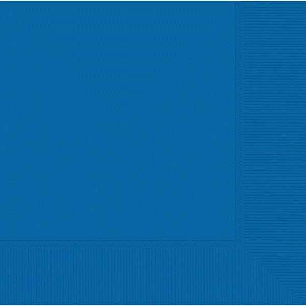 Marine Blue 3-Ply Beverage Napkins | Party Supply | 240 Ct