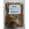Plasticplace Rubber Bands, Size #33, Approx. 875 (3.5" X 1/8"), 1 Lb, 16 Oz, Brown