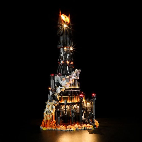 LIGHTAILING Light for Lego-10333 The Lord of The Rings: Barad-dûr - Led Lighting Kit Compatible with Lego Building Blocks Model - NOT Included The Model Set