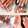 YAEISM 180PCS Gold Nail Charms Cross Crystal Star Nail Charms 3D Gold Butterfly Charms Sparkly Crown Nail Charms Shiny Dollar Sign Nail Charm Bling Cross Bowknot Starlight for Nail Art and DIY