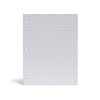 1InTheOffice Graph Paper Loose Leaf, Graph Ruled Filler Paper, 8.5 x 11, 100 Sheets, White, 2 Pack
