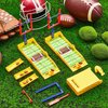 4 Sets Mini Football Game Desktop Football Games Field Goal Football Toys with Foam Football Goal Post, Football, Bases, Catapults, Flick Finger Board Desk Games for Sports Party, Office, Gifts