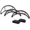 5PCS/ Set Bump It Black Styling Coiler Set Volume Hair Hair Accessory Hair Pumps Hair Bun Maker Bump It Up Volume Hair Base Pads Volume Insert Fluffy Hairdressing Tools for Women Girls
