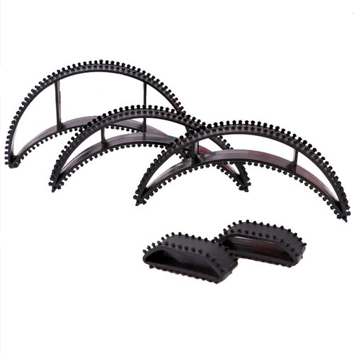 5PCS/ Set Bump It Black Styling Coiler Set Volume Hair Hair Accessory Hair Pumps Hair Bun Maker Bump It Up Volume Hair Base Pads Volume Insert Fluffy Hairdressing Tools for Women Girls