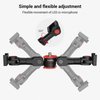 Dual Cold Shoe Mount by SmallRig, Extension Bar Universal Cold Shoe Adapter with 1/4" Thread Holes, for Microphone,Led Video Light, Audio Recorder Monitors-3483B
