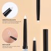 docolor Eyeliner Gel Pen Ultra-Pigmented Waterproof Smudge-proof Gel Eyeliner Pencil, White