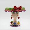 Appletree 6-1/2-Inch Sugar High Social by Babs Ceramic Cake Stand