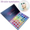 Beauty Searcher 39 Pop Colors Eyeshadow Palette Matte Shimmer Eyeshadow Pigmented Colorful Long Lasting Waterproof Makeup Palette Blending Metallic Natural Makeup Eyeshadow Cosmetics