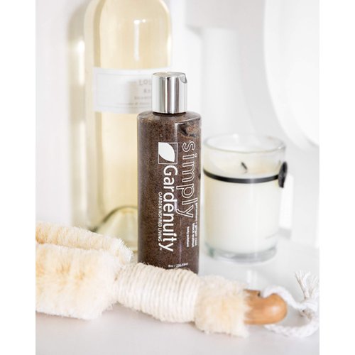 Gardenuity Walnut Body Scrub - Exfoliating & Hydrating, Natural Walnut Shells, Paraben-Free, 8 oz