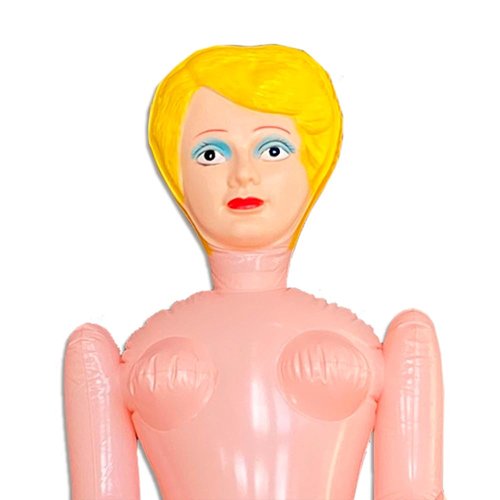 Merrimix | 59" Ginger Inflatable Blow Up Doll Gag Gifts for Men, Bachelor Party Favors and Decorations + Bachelorette Party Accessories, Blow Up Dolls, Bachelorette Party Gifts, Packaging Not Included