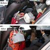 sentoto Car Purse Hook Multi-Functional Hidden Hooks Headrest Hooks for Car Purse Hook for Car Car Storage Hooks Saygoodbye to The Messy Space Dunmetal