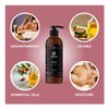 Calming Massage Oil for Massage Therapy - Home Spa Full Body Massage Oil for Sore Muscles for Pro or Home Use with Moisturizing Sweet Almond Oil and Lavender Essential Oil - Non Greasy or Staining