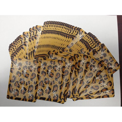 Bicycle Leopard Deck Playing Cards - Leopard Skin Back Design
