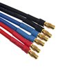 Share Goo 6Pack 7.87" 14AWG 3.5mm Gold Bullet Connector 3.5 Banana Plug Extension Cable Male Female Wire for RC Car Boat Brushless Motor ESC