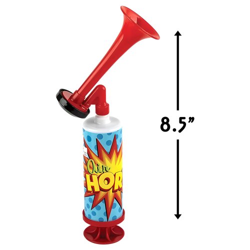 Rhode Island Novelty 8.5 Inch Mini Pump Air Horn, One per Order