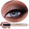 OVIQERKI 18 color eyeshadows stick shimmer,Highlighter waterproof eyeshadow pen,Colour pop eye makeup (Rose Gold # 03)