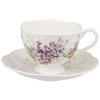 Lenox Butterfly Meadow Orange Sulphur 8-Ounce Porcelain Cup and Saucer Set -