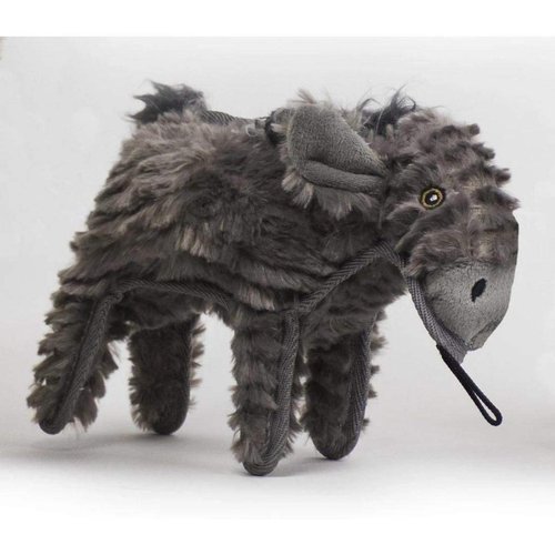SteelDog Ruffian Donkey Dog Toy Premium Tough Plush with Hidden Tennis Ball