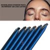 6pcs Pull Cord Peel-off Brow Pencil Waterproof Eye Brow Pencils for Marking, Filling And Outlining, Microblading Eyebrow Pencil for Brow Permanent Makeup (Blue Paper-Deep Brown Core)