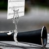 Clarinet Sheet Music Clip, Clarinet Lyre Music Clip Music Book Clip Clarinet Music Holder Music Book Clip for Practicing Beginners Marching Band