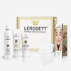 LEROSETT Acne Kit Includes Cleanser Moisturizer & Spot Treatment Mask Organic Calming Aloe & Clay Based, Clears Acne, Pimples, Blackheads & Breakouts, Vegan Acne Kit, For All Skin Types