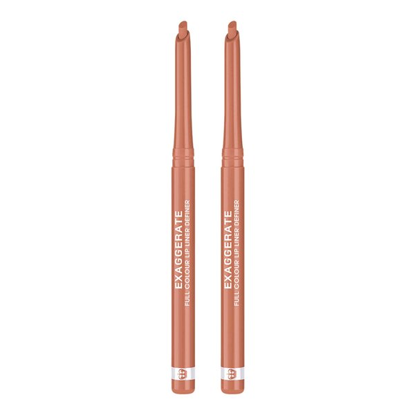 Rimmel Exaggerate lip liner, 2 Count, Innocent