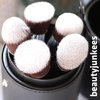 Mineral Powder Foundation Brush for Face – Finishing Powder Brush for Pressed Powder, Setting Powder Brush for Loose Powder, Round Kabuki Foundation Brush, Synthetic