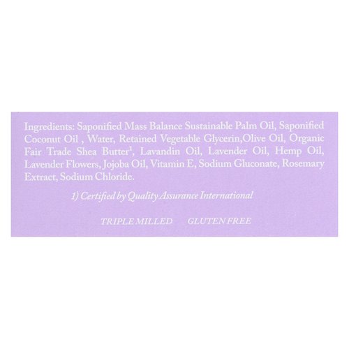 Dr. Woods Naturally Castile Bar Soap Lavender - 5.25 oz