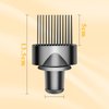 YTCHYYSK Wide Tooth Comb Attachment for Dyson Supersonic Hair Dryer HD01 HD02 HD03 HD04 HD08