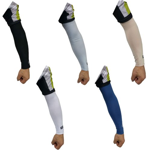 XERU 5 pairs Cooling Arm Sleeves Cover UV Sun Protection Outdoor Sports Unisex Men Women
