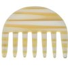 Giorgio G28 & G63 Small Travel/Purse Hair Detangling Comb, Wide Teeth Pocket Comb for Thick Curly Wavy Hair. Hair Detangler Comb For Wet and Dry. Handmade of Cellulose, Saw-Cut and Hand Polished