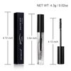 Clear Eyebrow Gel, 3Pcs Brow Setting Gel for Natural Brow, Long Lasting Waterproof Sweat-Proof Brow Makeup Liquid Eyebrow Styling Gel Set for Feathered & Fluffy Brows (Transparent)