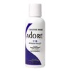 Adore Semi Permanent Hair Color - Vegan and Cruelty-Free Hair Dye - 4 Fl Oz - 113 African Violet (Pack of 2)