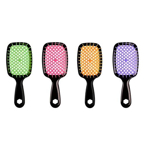 STUDIO LIMITED Heat Detangle Hair Brush Random Colors