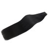 Lovrio 22" 20pcs 50g Tape in Hair Extensions Black Hair Color Jet Black Silky Straight Tape ins Huamn Hair