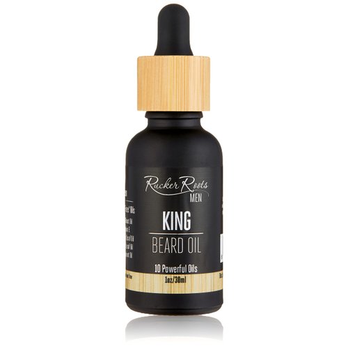 Rucker Roots x King Beard Oil | Nut Free Oils| 10 Powerful Oils| Moisture Lock| Smooth & Shiny| For Healthy Hair Growth|