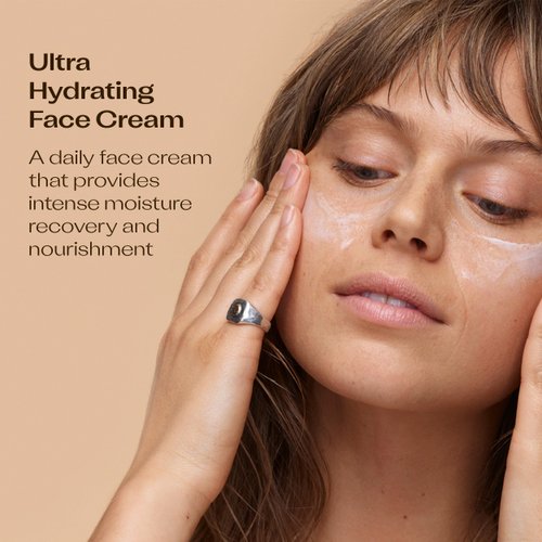 Trilogy Ultra Hydrating Face Cream, Intense Moisture for Dry Skin, 2.5 fl oz