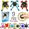 Christmas Stocking Stuffers for Kids Transformable Fidget Spinners,9Pcs Funny Sensory Fidget Toys Deformable Chain DIY Robot Spinner,Fingertip Stress Relief Gyro Toy Christmas Party Favors Toy