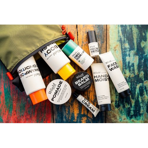 Would Vitamin C Face Serum Stick for Men by Barstool Sports, 0.5 oz., Deep Hydrating Moisturizer for Facial, Hands, or Body, Brightens and Protects Skin, for Home or Travel