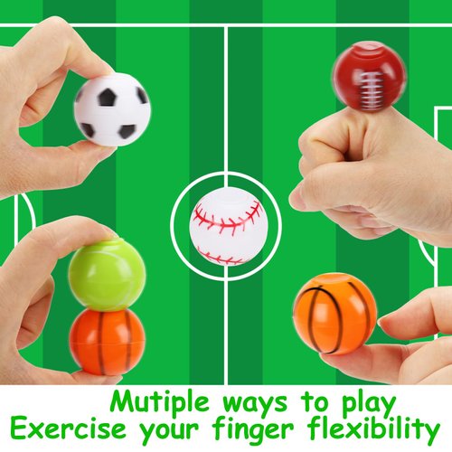 30 PCS Fidget Spinner Balls Kids Party Favors Birthday Supplies Goodie Bag Stuffers Classroom Treasure Box Carnival Prizes Bulk Return Gifts Treat Pinata Fillers Mini Stuff Toddler Boy Girl Halloween