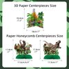 NICOWARM Dinosaur Birthday Party Decorations Set Includes Pre-assembled Happy Birthday Banner, Dinosaur Hanging Swirl, Honeycomb Centerpiece for Table, Dinosaur Party Supplies for Home, School
