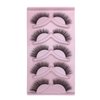 Wffenhefragrance Artificial Mink Eyelashes - Fluffy Wispy Lashes 5 Pairs|Contact Lens Friendly|Easy to Apply&Reusable|Perfect for Daily Wear, Special Occasions|9-15-16mm