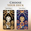 Wyspell Gold Starlight Tarot Deck: Starry Sky-Inspired Tarot Cards with Guide Book - Unique Tarot Cards Set- Tarot Cards for Beginners