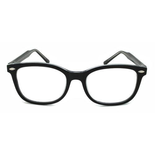 Edge I-Wear Fashion Retro Horned Rim Reading Glasses for Women Readers for Men 1.50 540961TT/1.50-1(BLK+CL)